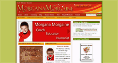 Desktop Screenshot of morganamorgaine.com